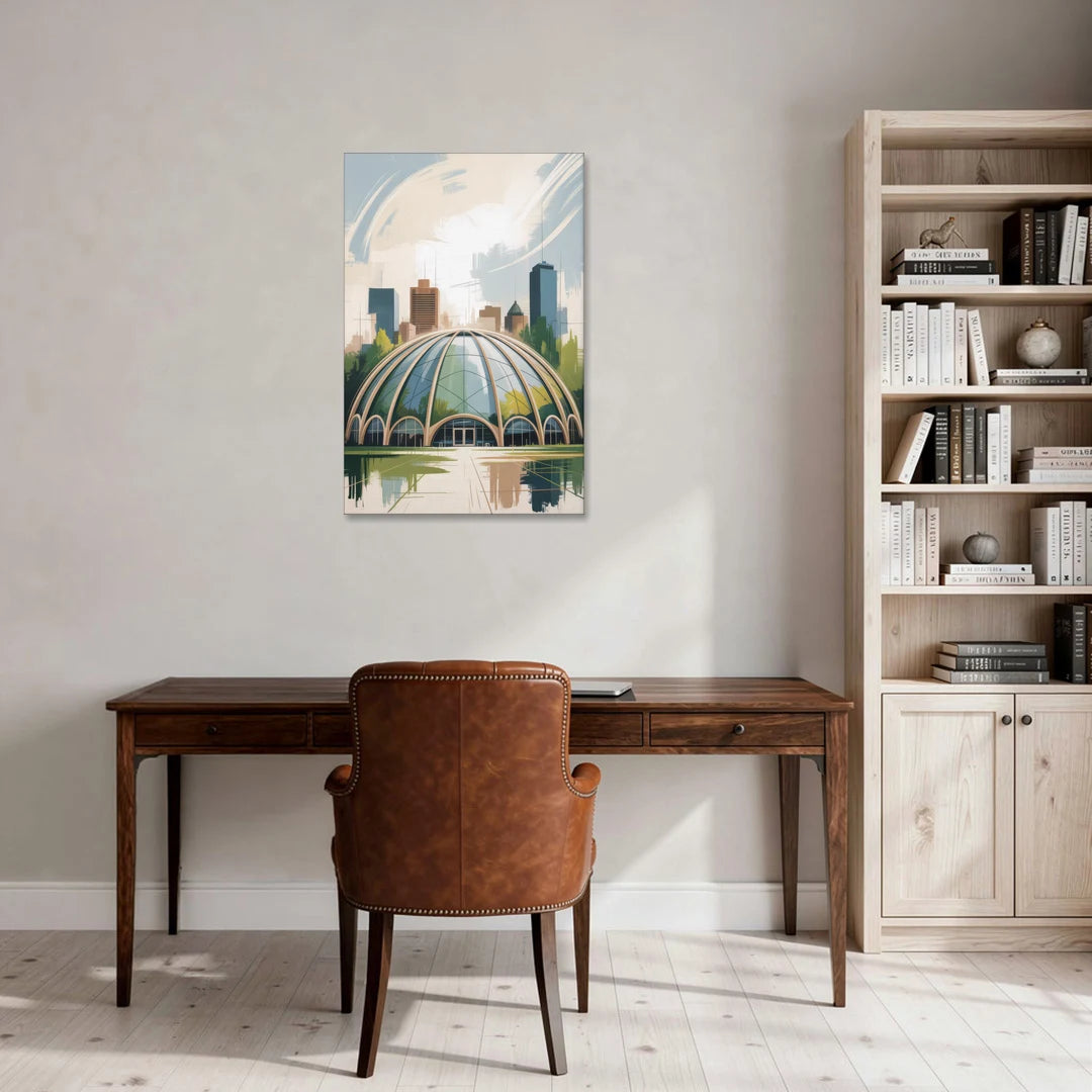 Montreal Biodome Wonder - Canvas Wall Art - Office - 24x36