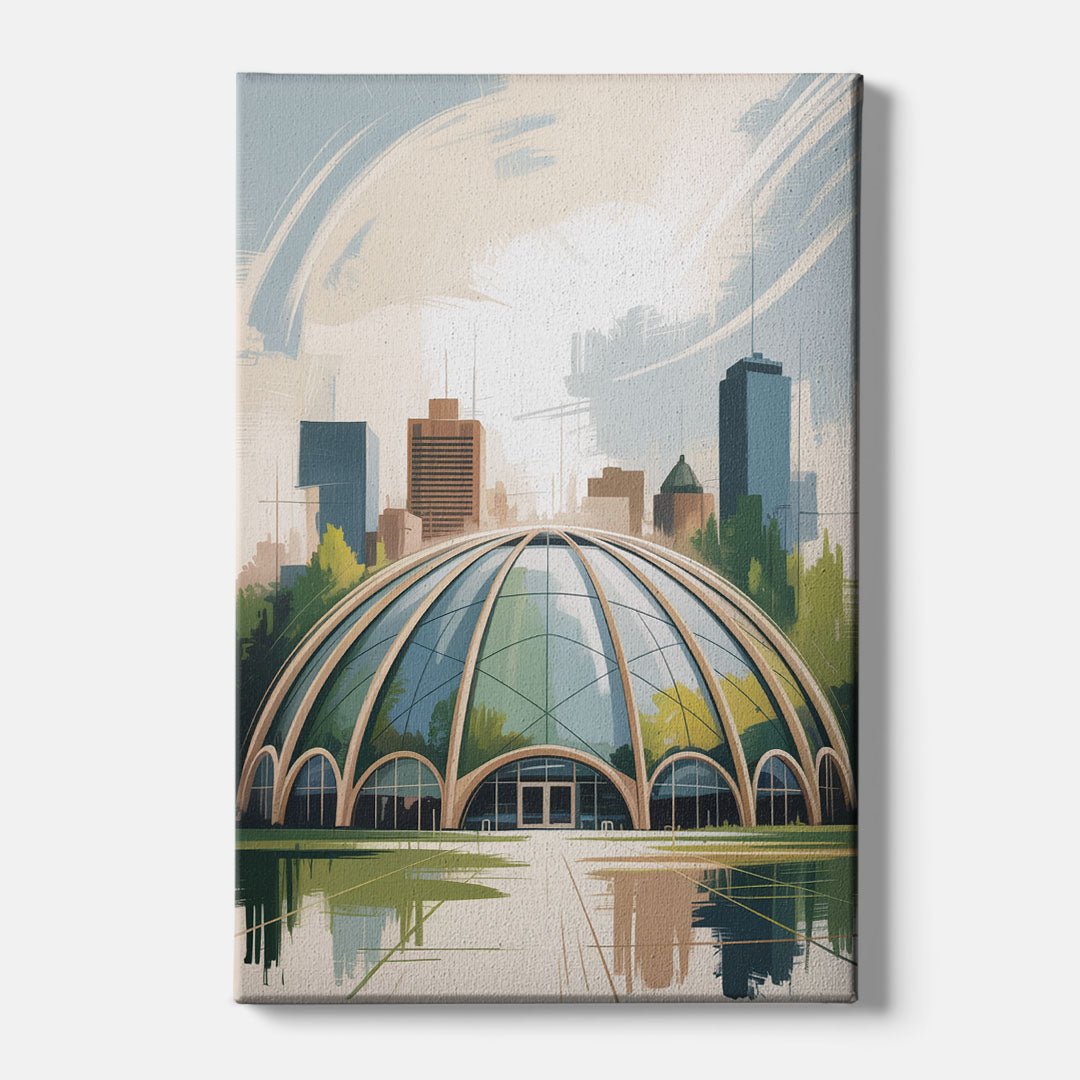 Montreal Biodome Wonder - Canvas Wall Art