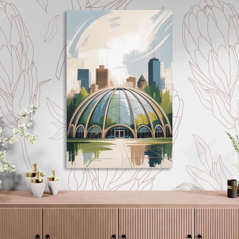 Montreal Biodome Wonder Sitting Room - Canvas Wall Art
