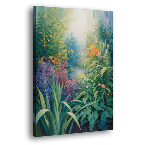 Montreal Botanical Garden - Canvas Wall Art - Side