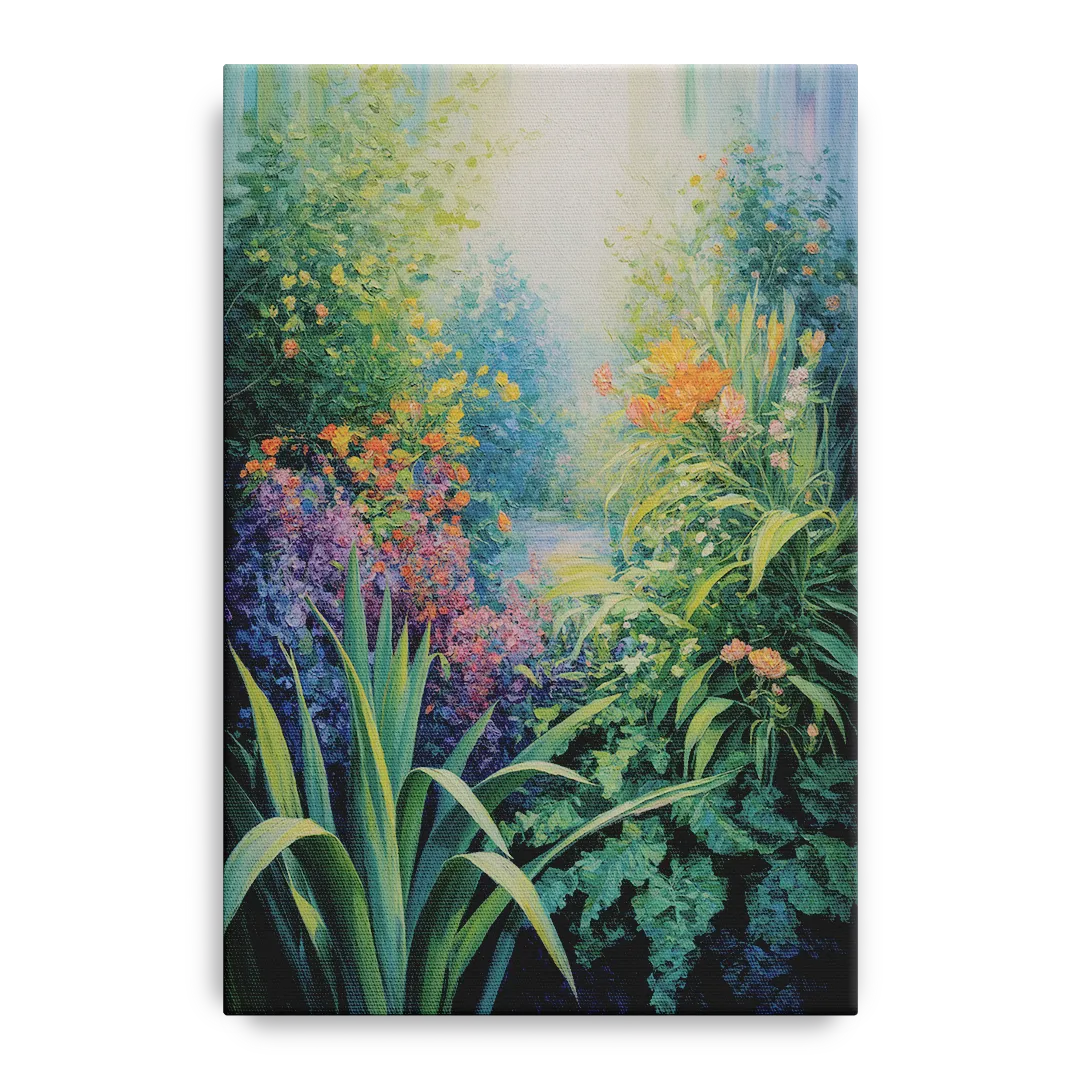 Montreal Botanical Garden Front - Canvas Wall Art