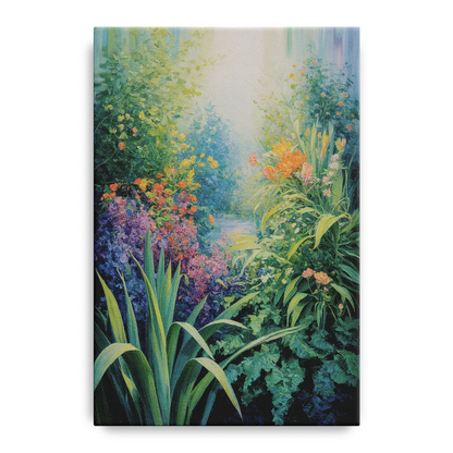 Montreal Botanical Garden Front - Canvas Wall Art