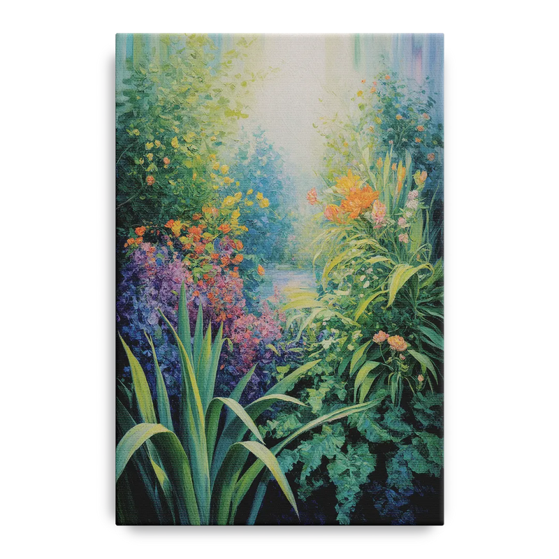 Montreal Botanical Garden Front - Canvas Wall Art