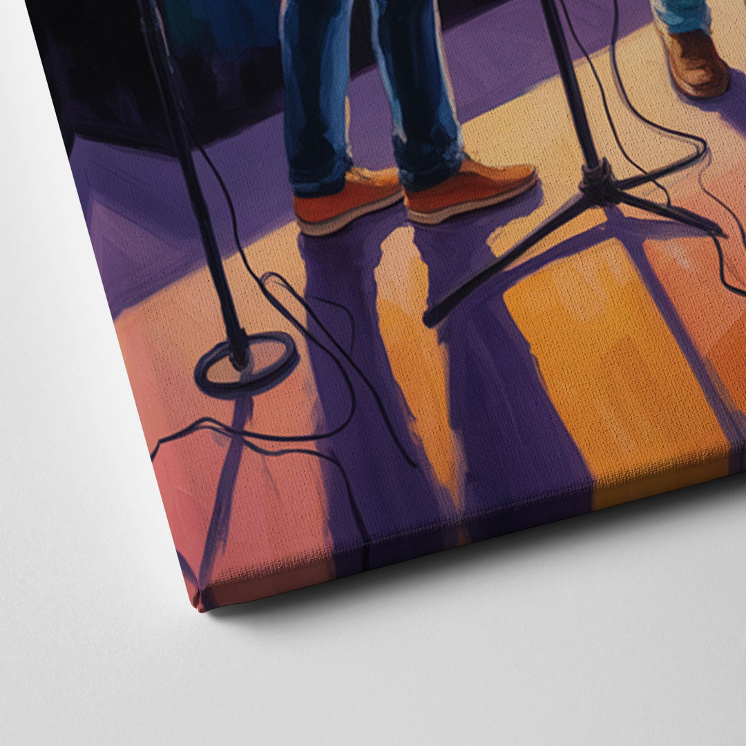 Montreal Jazz Festival Scene Canvas Close Up