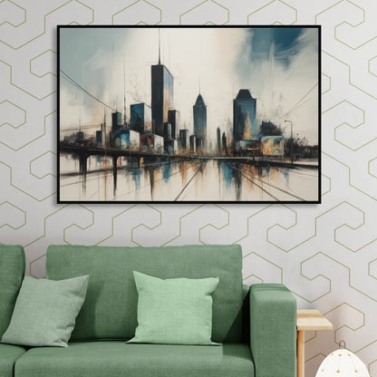 Montreal Museum of Fine Arts Sitting Room - Black Canvas Wall Art