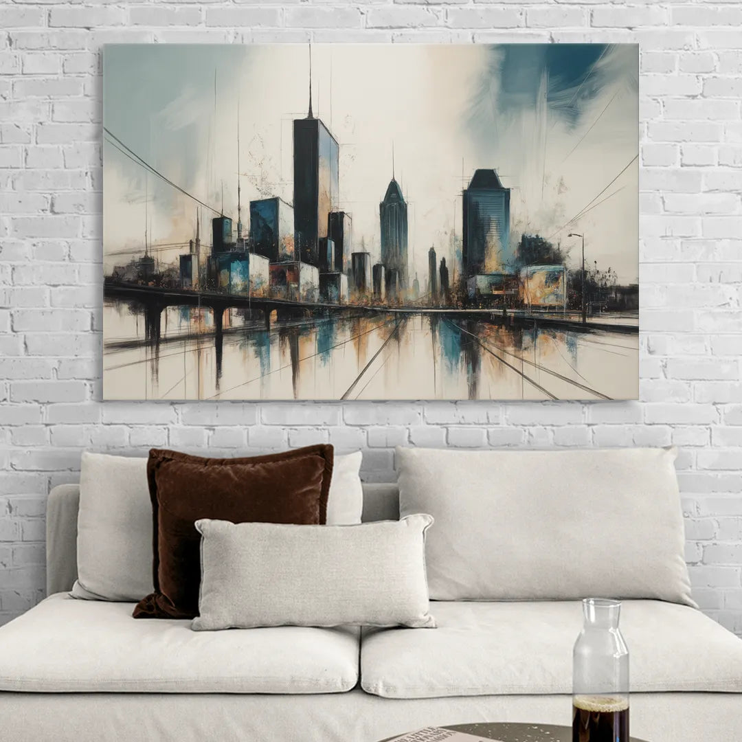 Montreal Museum of Fine Arts Living Room - Canvas Wall Art