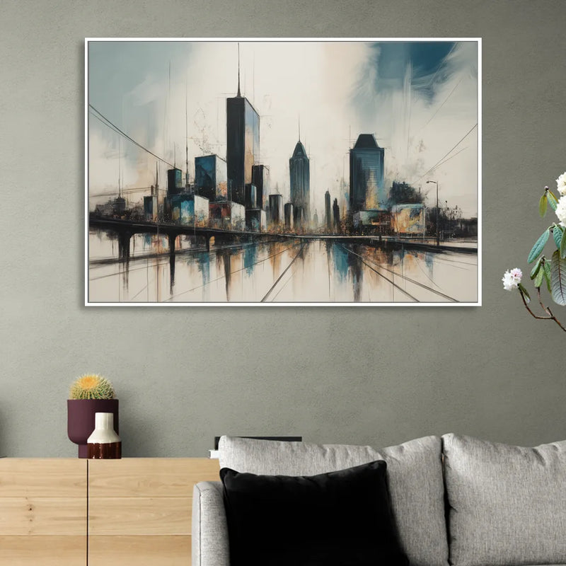 Montreal Museum of Fine Arts Sitting Room - White Canvas Wall Art