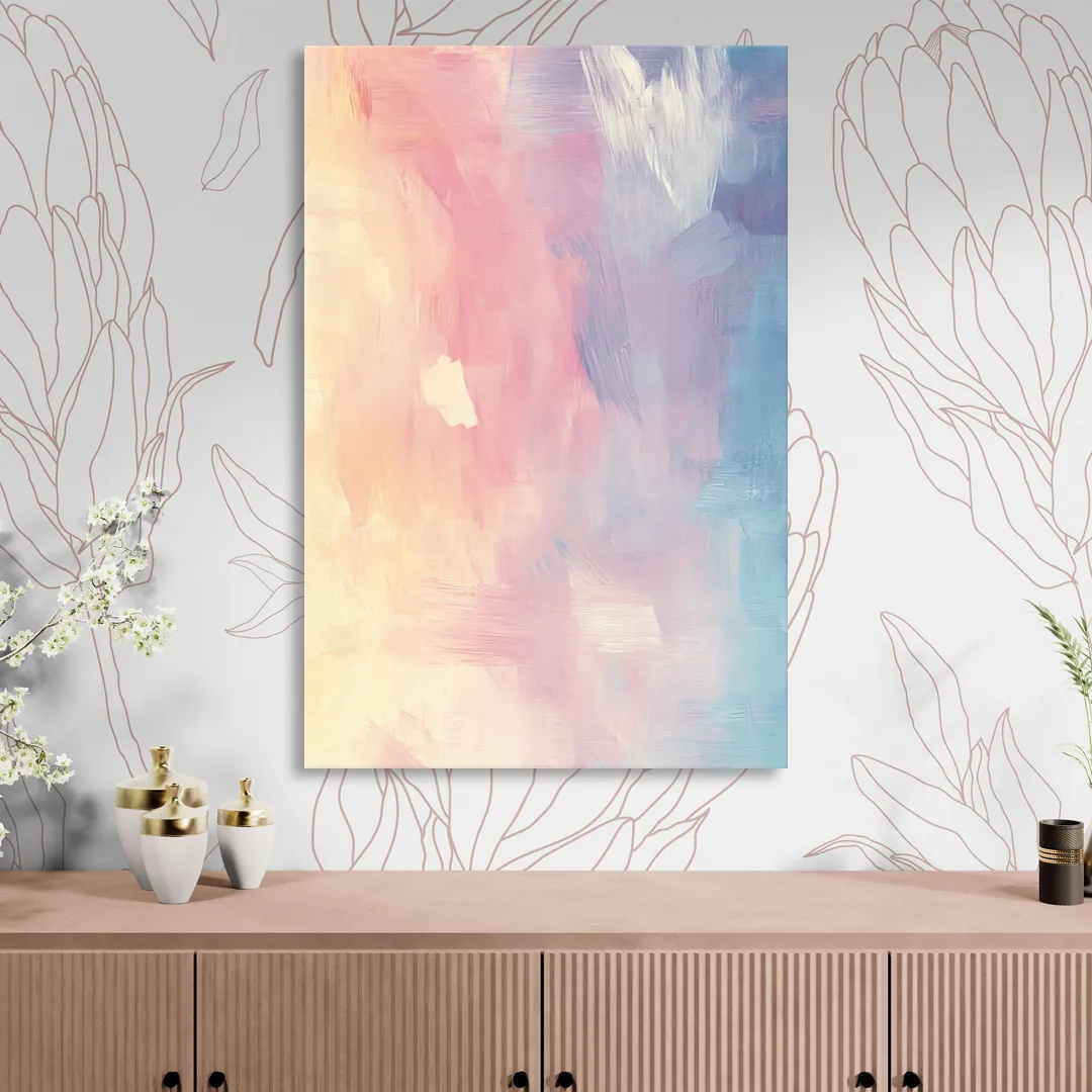 Morning Glow Sitting Room - Canvas Wall Art