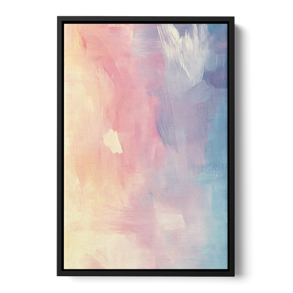 Morning Glow Front - Black Canvas Wall Art