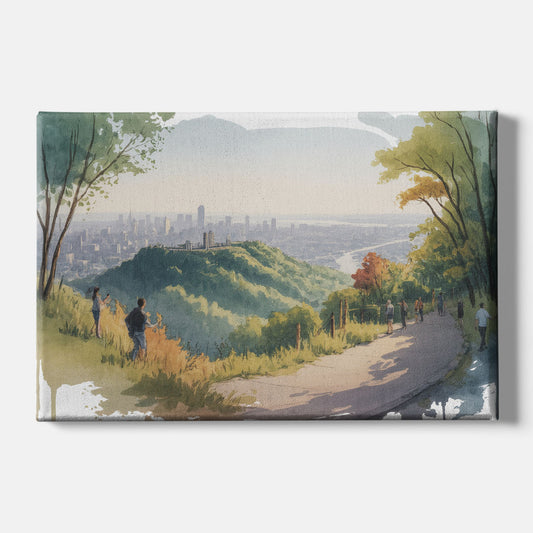 Mount Royal Lookout - Canvas Wall Art