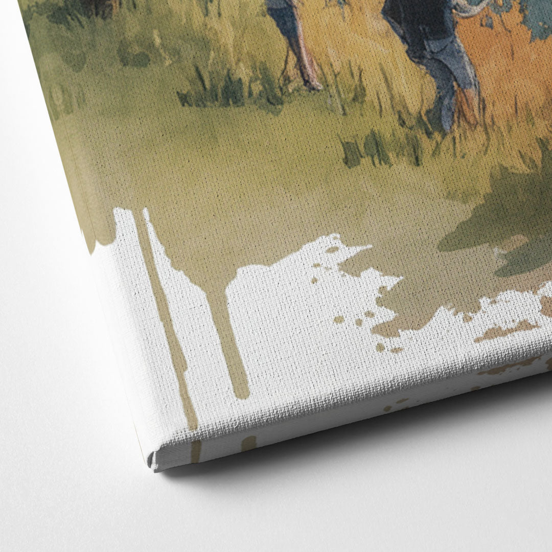 Mount Royal Lookout Canvas Close Up