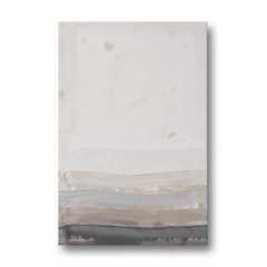 Muted Abstract Wall Art of Rising Morning Haze - Canvas Wall Art - Front