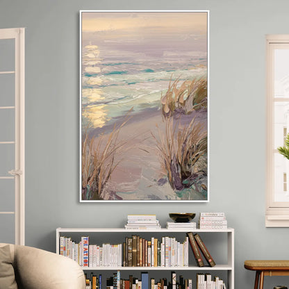 Myrtle Beach Atlantic Breeze Sitting Room - White Canvas Wall Art