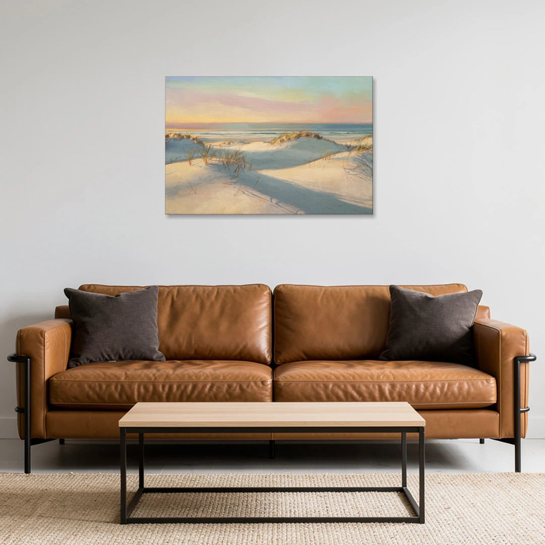 Myrtle Beach Sand Dunes Serenity - Canvas Wall Art - Sofa - 36x24
