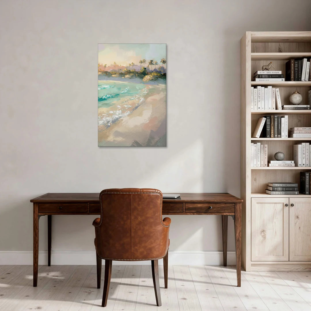 Naples Florida Ocean Breeze - Canvas Wall Art - Office - 24x36