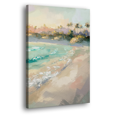 Naples Florida Ocean Breeze - Canvas Wall Art - Side