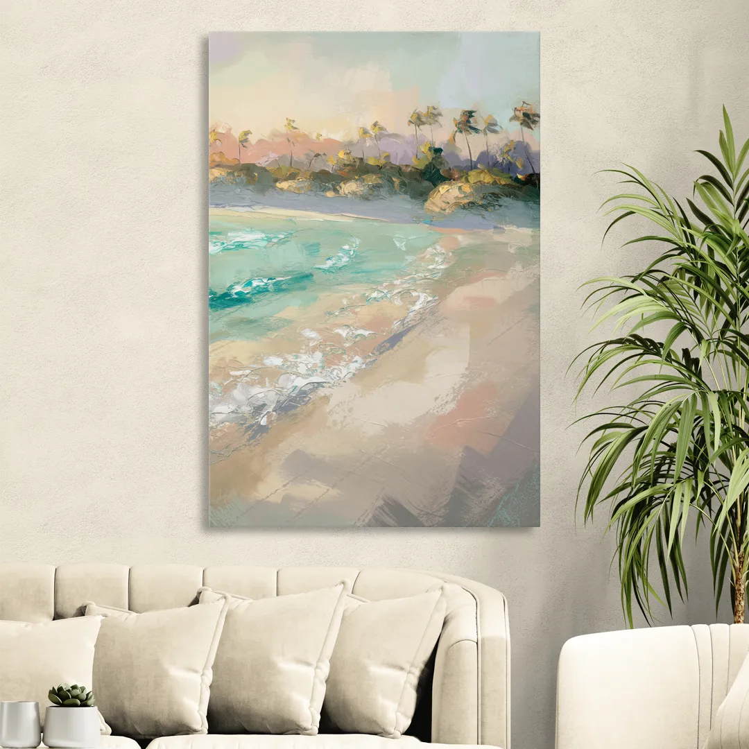 Naples Florida Ocean Breeze Sitting Room - Canvas Wall Art