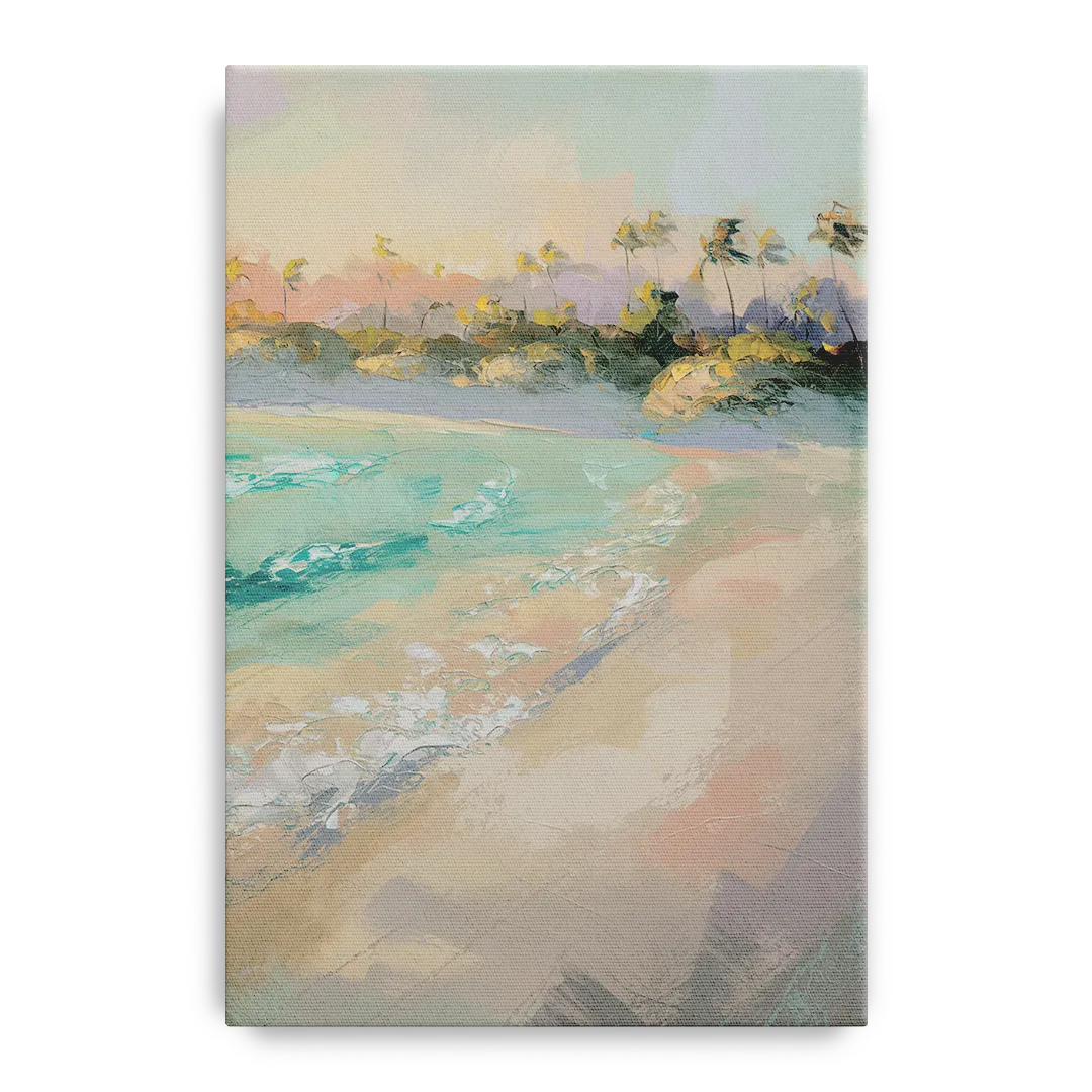 Naples Florida Ocean Breeze Front - Canvas Wall Art