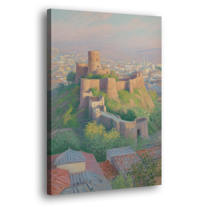 Narikala Fortress Side - Canvas Wall Art