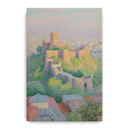 Narikala Fortress Front - Canvas Wall Art