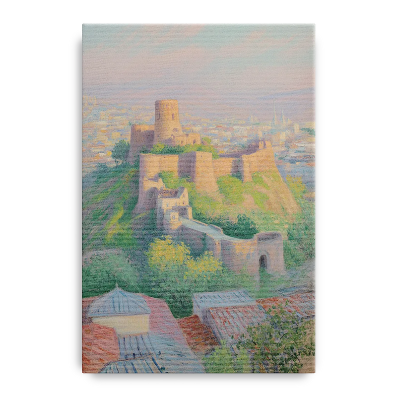 Narikala Fortress Front - Canvas Wall Art