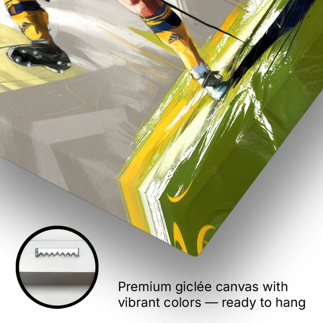 Nashville FC Soccer Spirit - Canvas Wall Art - Gallery Wrap Corner