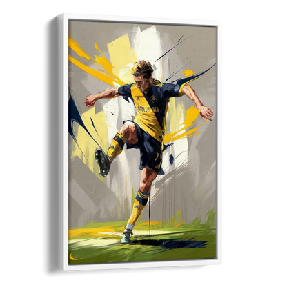 Nashville FC Soccer Spirit Side - White Canvas Wall Art
