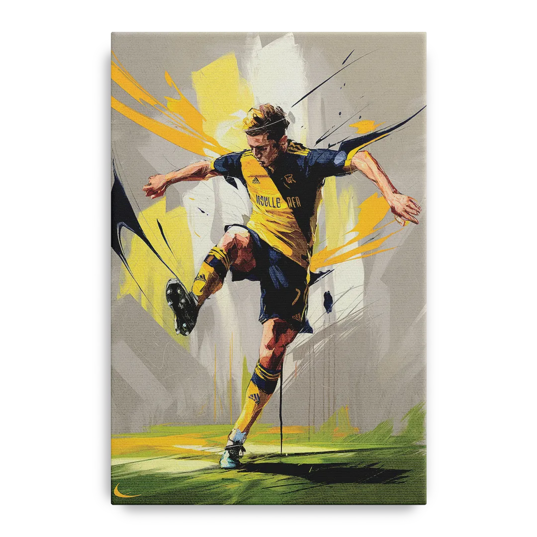 Nashville FC Soccer Spirit Front - Canvas Wall Art