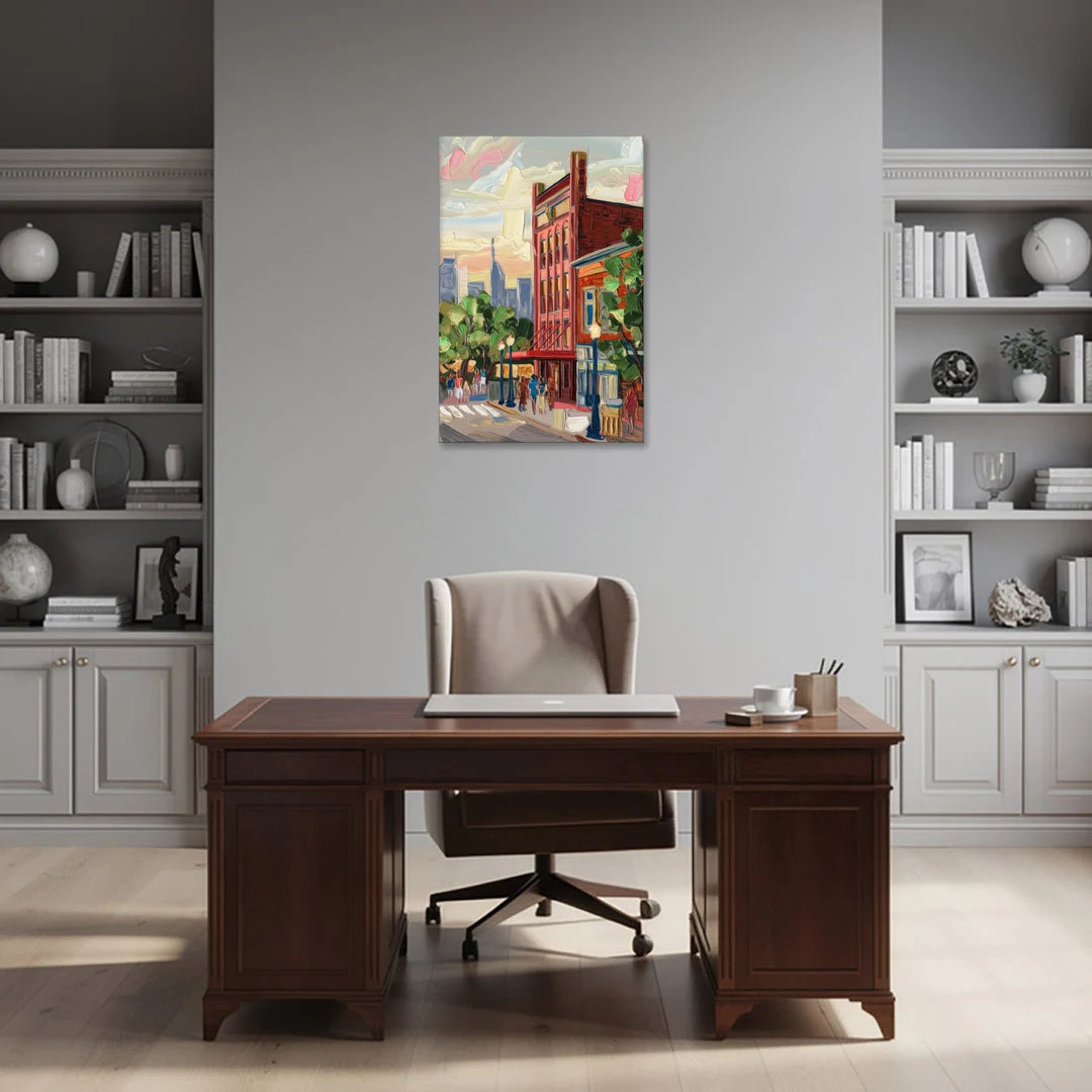 Nashville Grand Ole Opry - Canvas Wall Art - Office - 24x36