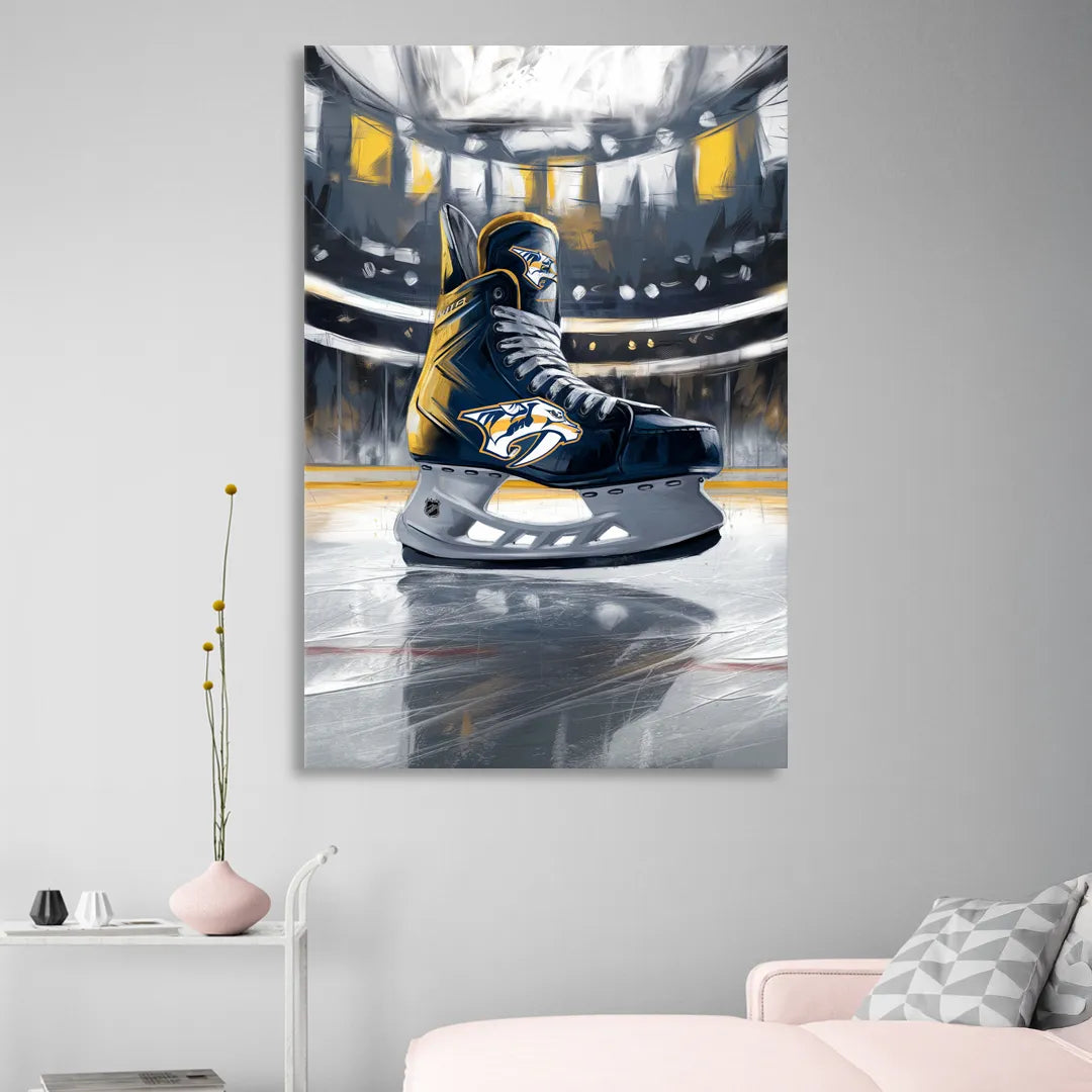 Nashville Predators Hockey Pride Sitting Room - Canvas Wall Art