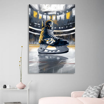 Nashville Predators Hockey Pride Sitting Room - Canvas Wall Art
