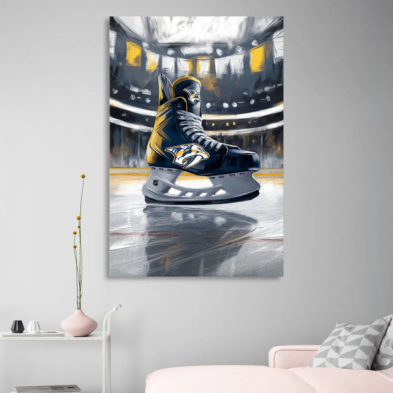 Nashville Predators Hockey Pride Sitting Room - Canvas Wall Art