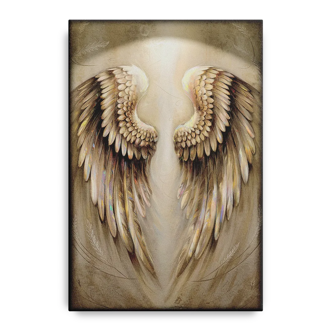 Nashville Wings Mural Tribute Front - Canvas Wall Art