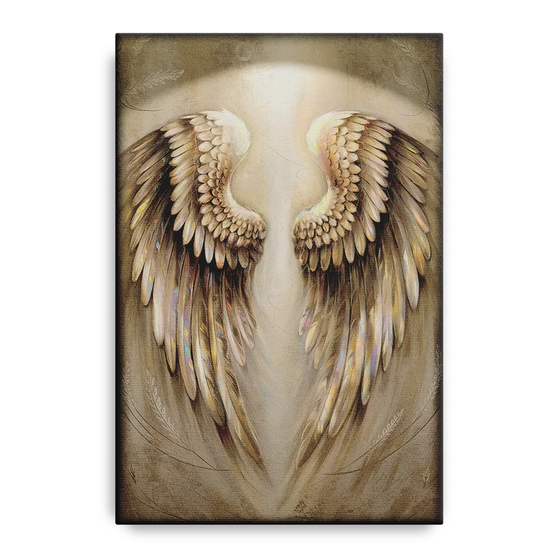 Nashville Wings Mural Tribute Front - Canvas Wall Art