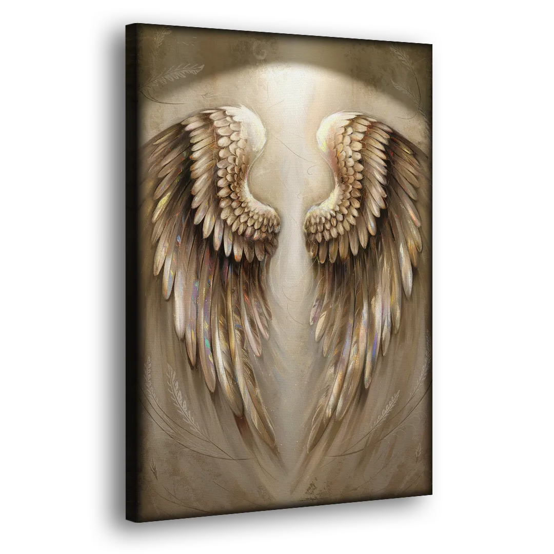 Nashville Wings Mural Tribute Side - Canvas Wall Art