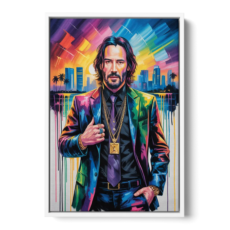 Neo Soul 2.0 Front - White Canvas Wall Art