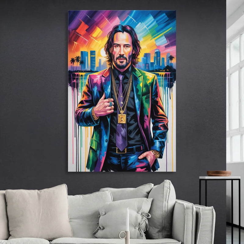 Neo Soul 2.0 Living Room - Canvas Wall Art