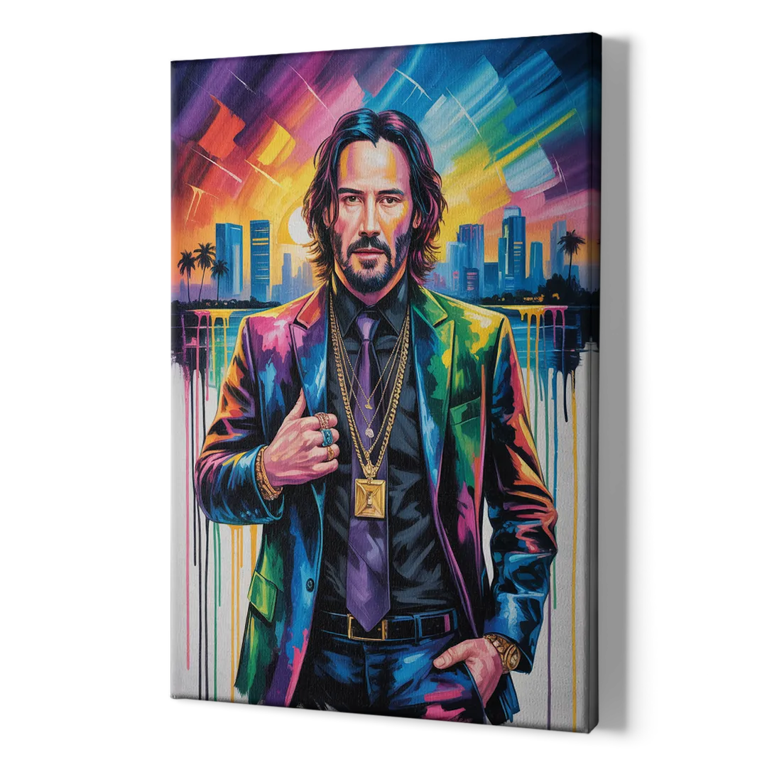 Neo Soul 2.0 - Canvas Print Art Sides