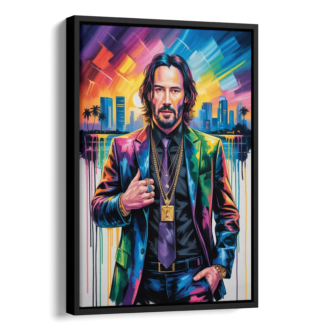 Neo Soul 2.0 Side - Black Canvas Wall Art