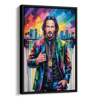 Neo Soul 2.0 Side - Black Canvas Wall Art