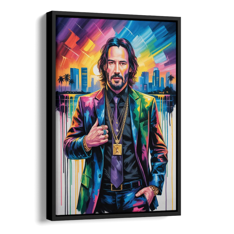 Neo Soul 2.0 Side - Black Canvas Wall Art