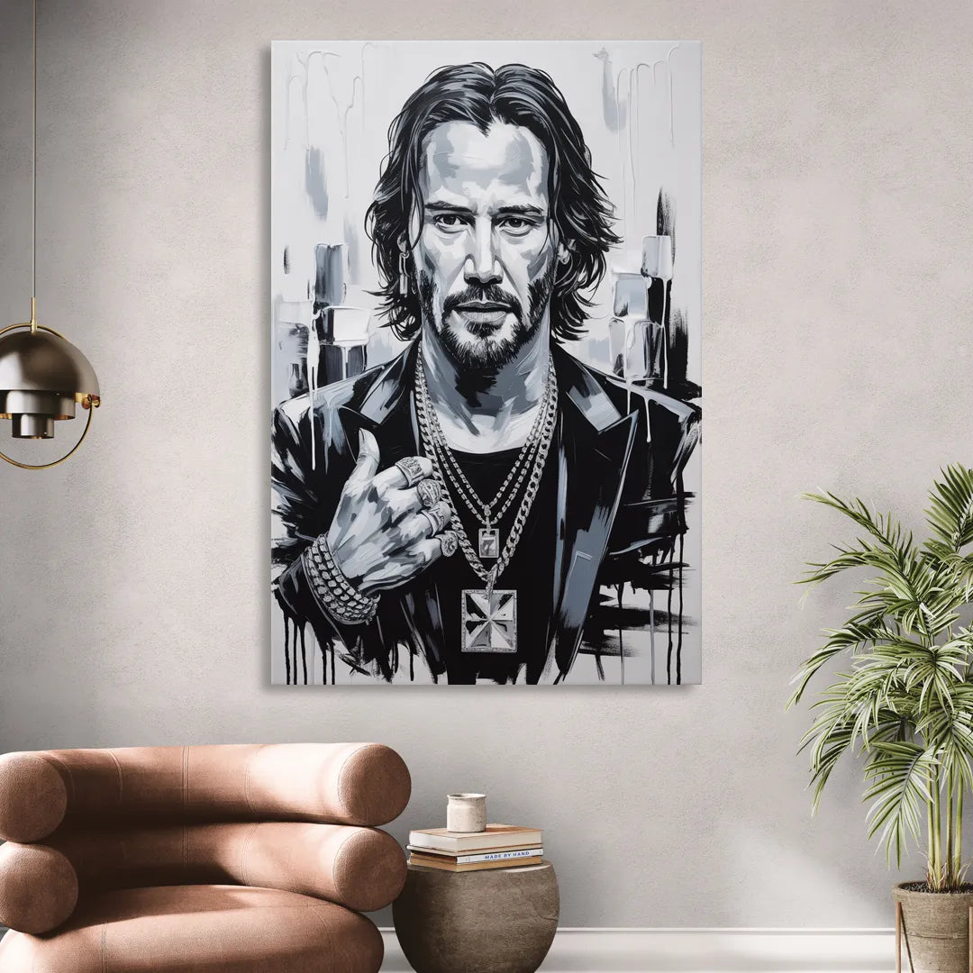 Neo Soul Living Room - Canvas Wall Art