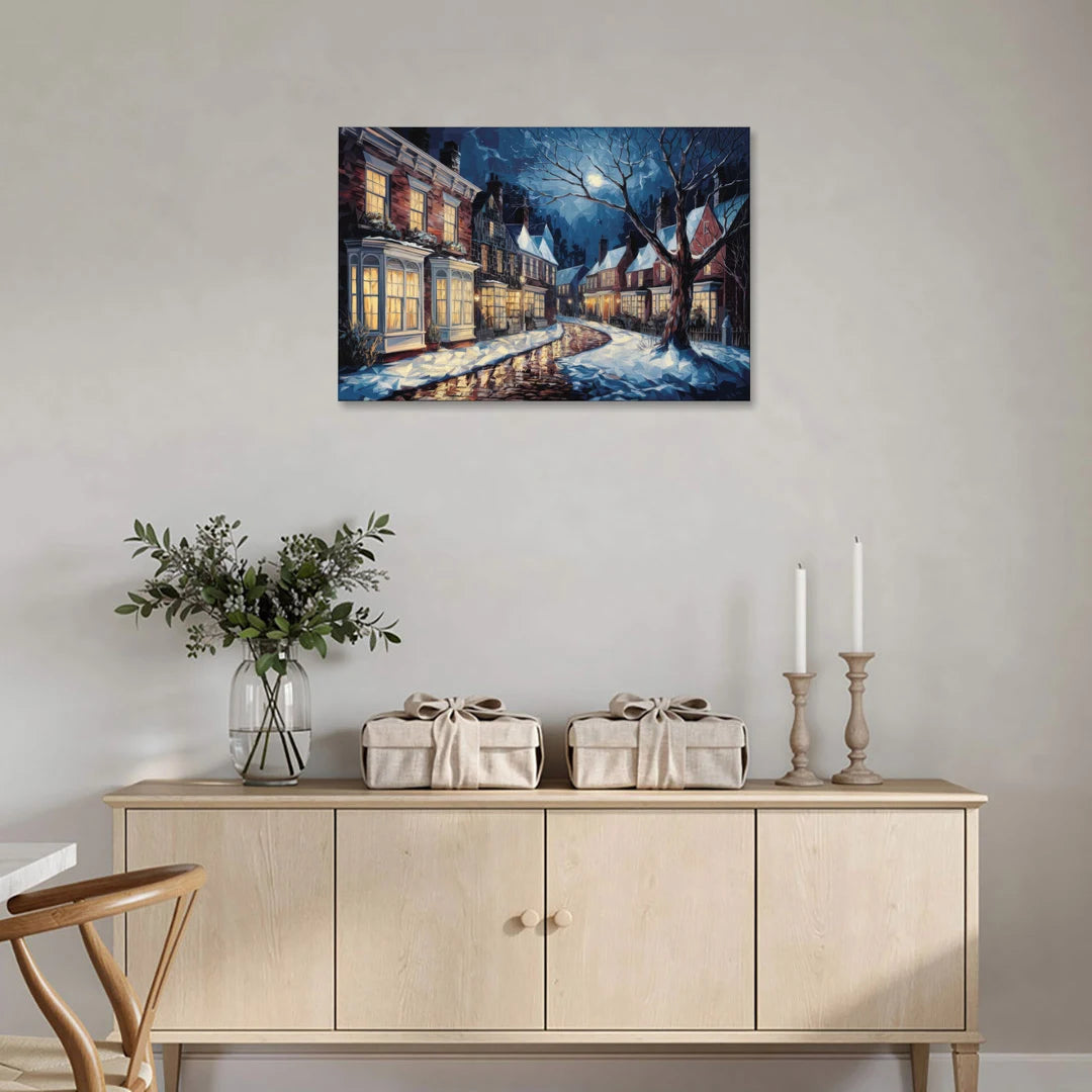 New Hope Historic Downtown - Canvas Wall Art - Coffee Table - 36x24