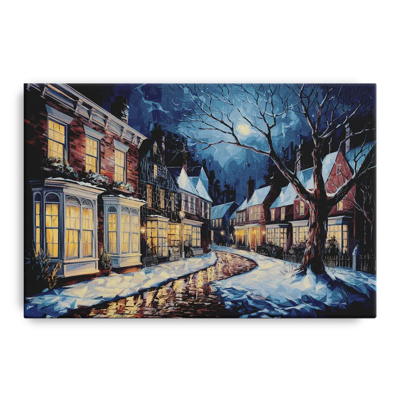 New Hope Historic Downtown Front - Canvas Wall Art