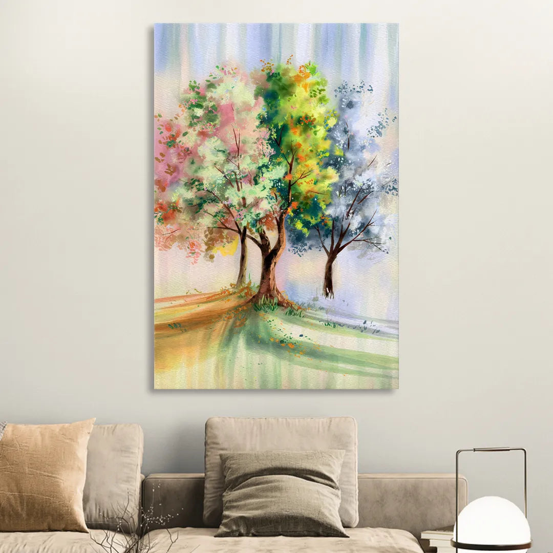 New Hope Seasonal Beauty Sitting Room - Canvas Wall Art