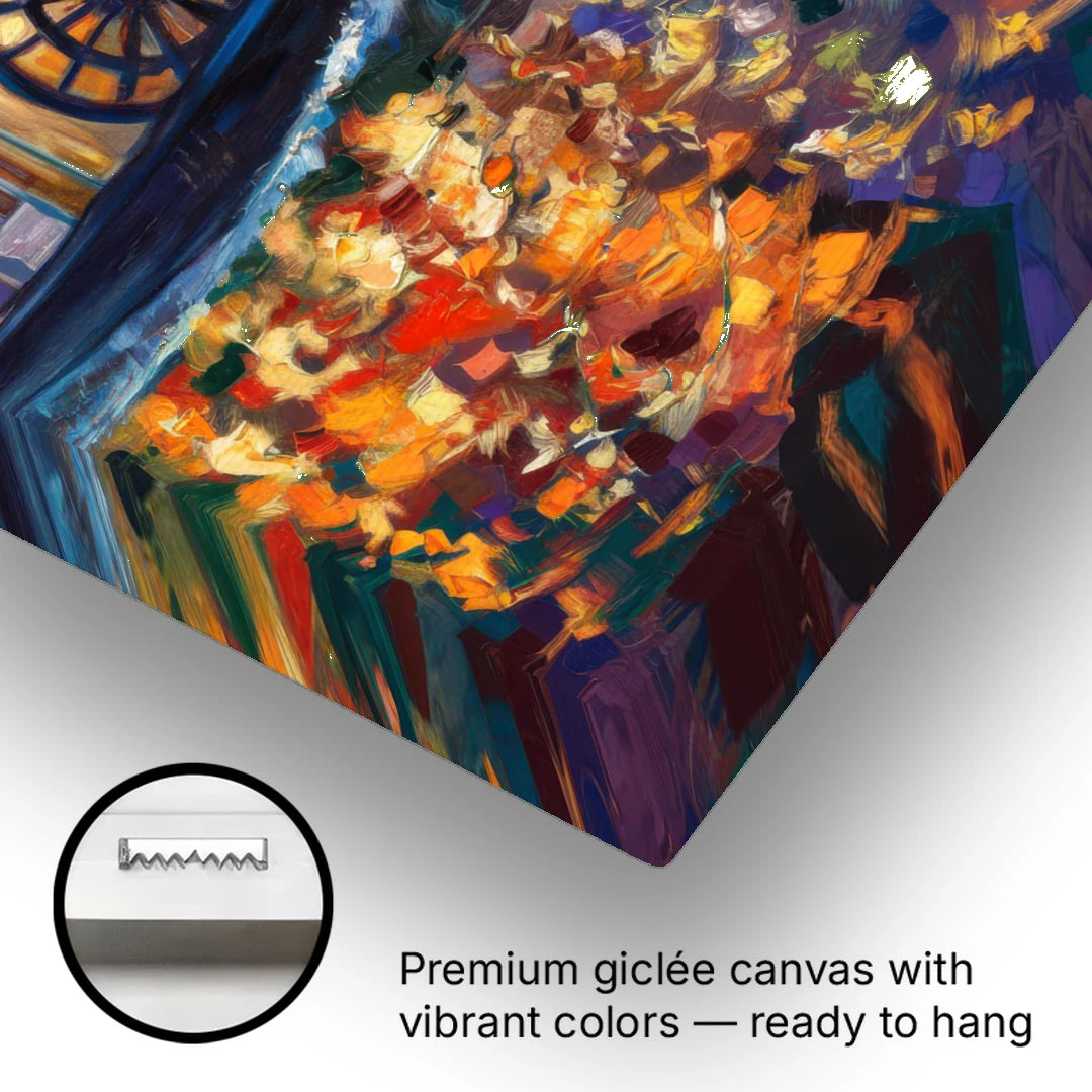 New Orleans Riverboat Adventure - Canvas Wall Art - Gallery Wrap Corner