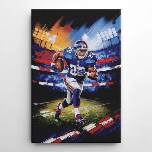 New York City Giants Football - Canvas Wall Art