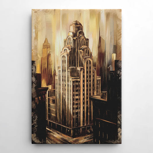 New York City Historic Architecture - Canvas Wall Art