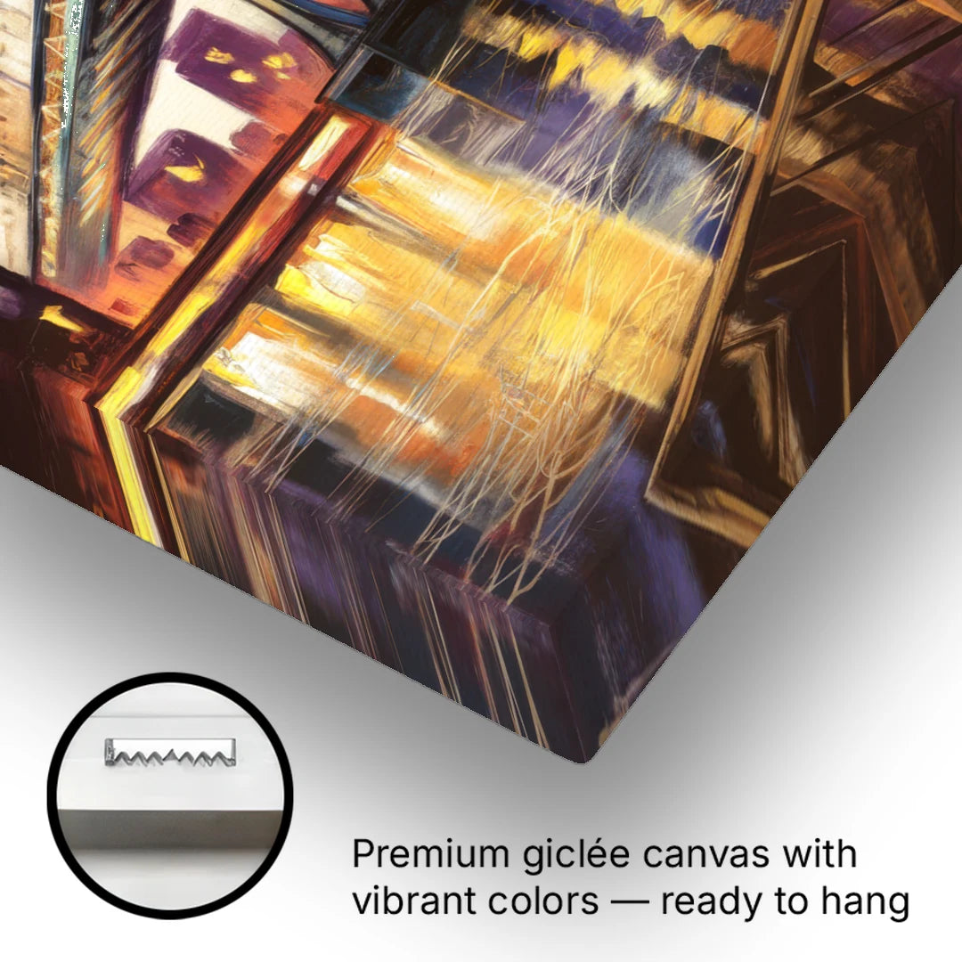 New York City Iconic Bridges - Canvas Wall Art - Gallery Wrap Corner