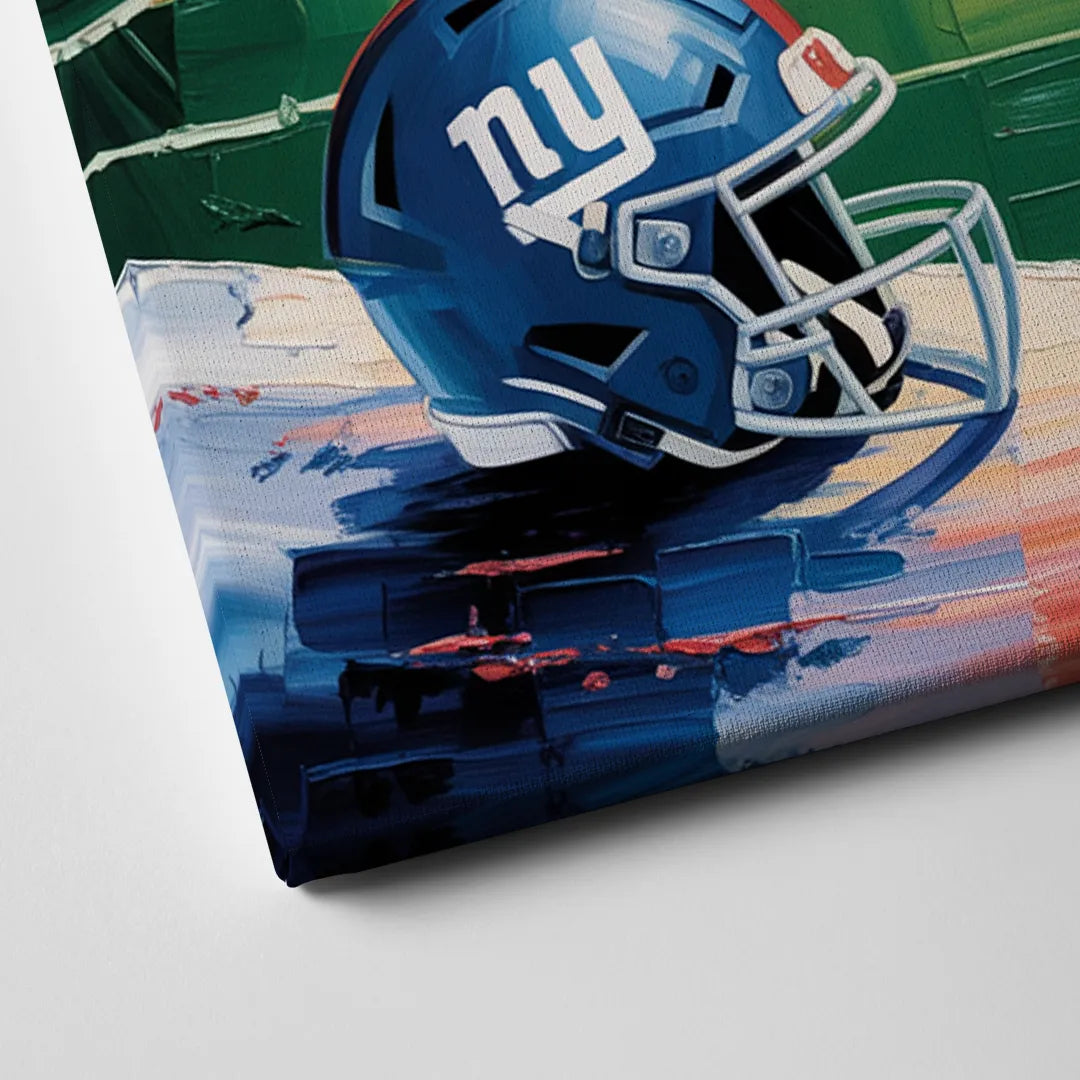 New York Giants Skyline Stadium Canvas Close Up